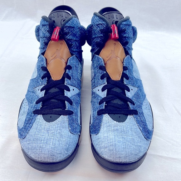 Nike Air Jordan 6 ‘Washed Denim’ CT5350-401 Mens size 12 With Box - Picture 5 of 14